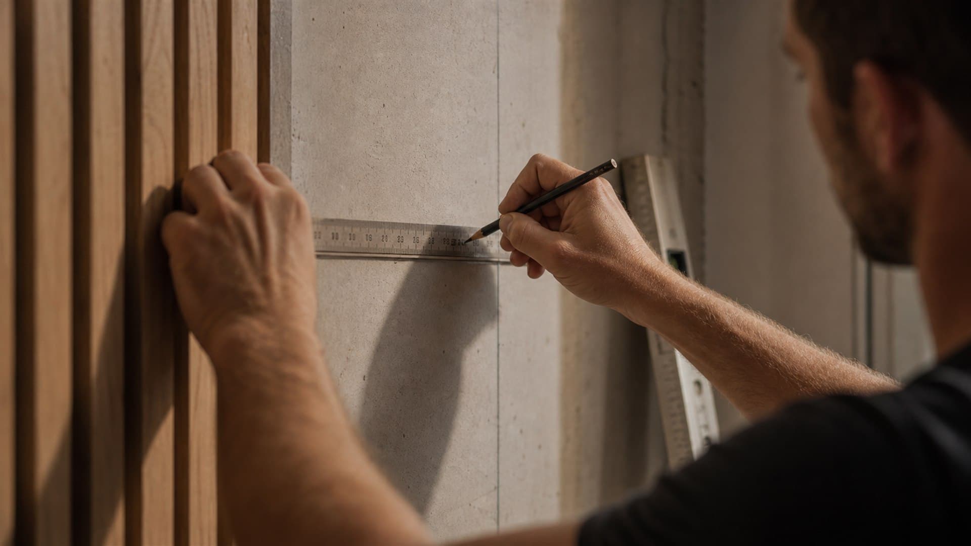 Detailarbeit bei moderner Renovierung